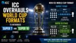 ICC Overhauls World Cup Formats to Introduce Super 7 and Super 10 Stages ICC Overhauls World Cup Formats
