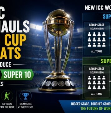 ICC Overhauls World Cup Formats to Introduce Super 7 and Super 10 Stages ICC Overhauls World Cup Formats