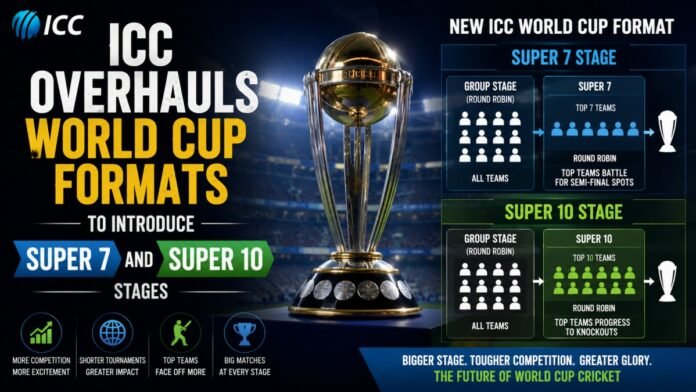 ICC Overhauls World Cup Formats