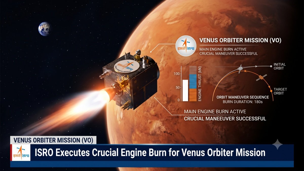 ISRO Executes Crucial Engine Burn