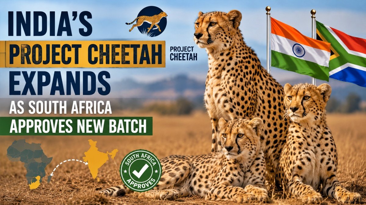 India’s Project Cheetah Expands
