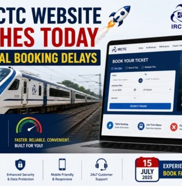 New IRCTC Website Launches Today to Fix Tatkal Booking Delays New IRCTC Website Launches Today