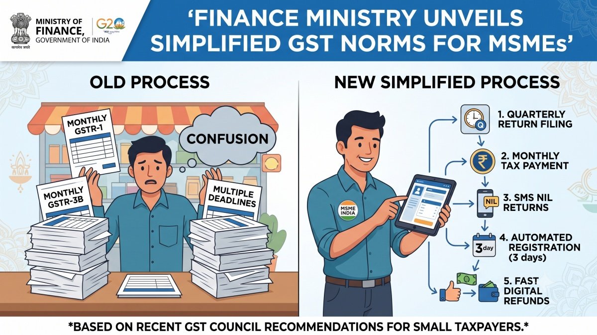 Simplified GST Norms for MSMEs