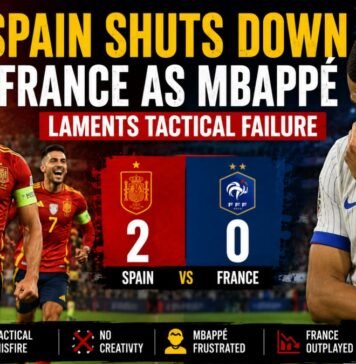 Spain Shuts Down France as Mbappé Laments Tactical Failure Spain Shuts Down France