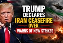 Trump Declares Iran Ceasefire Over, Warns of New Strikes