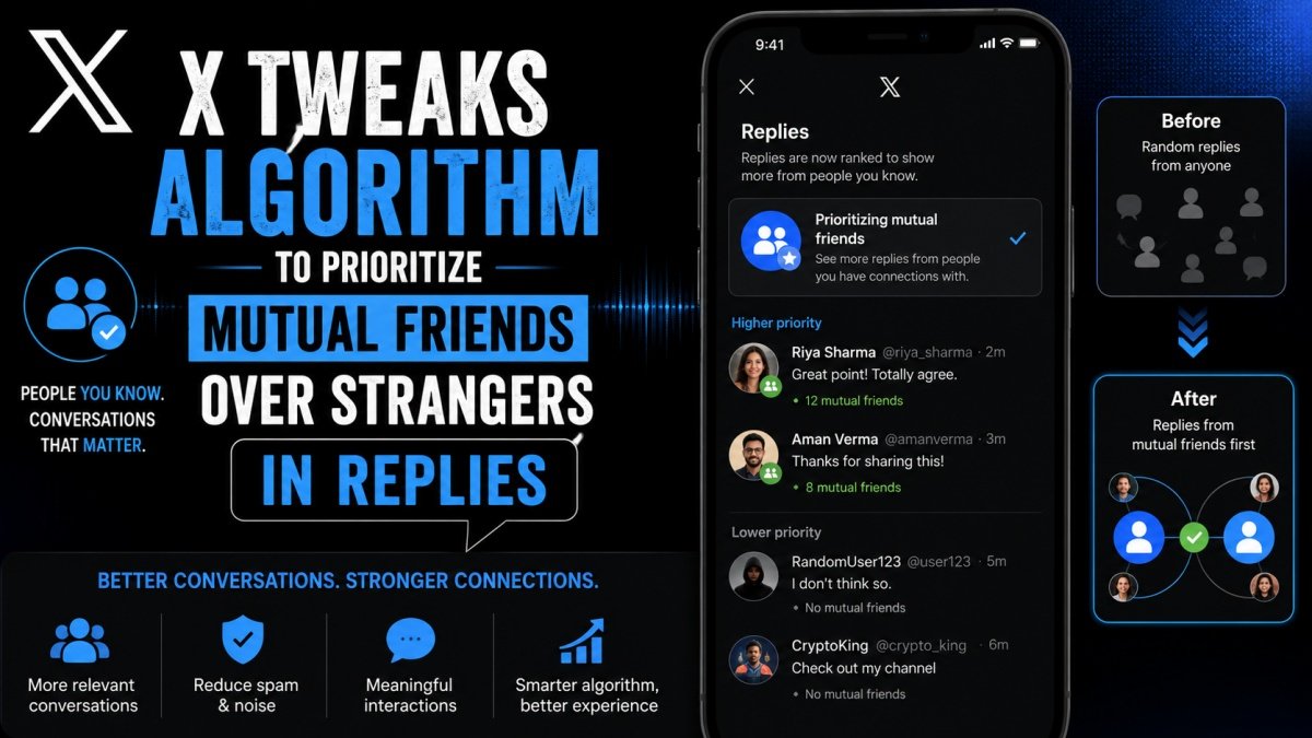 X Tweaks Algorithm | PalPal News Hub | Latest National, Technology, and Astrology News X Tweaks Algorithm