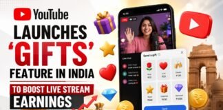 YouTube Launches Gifts