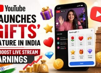 YouTube Launches Gifts
