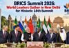 BRICS Summit 2026: World Leaders Gather in New Delhi for Historic 18th Summit BRICS Summit 2026