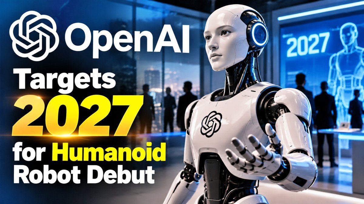OpenAIs 2027 Humanoid Robot Debut | PalPal News Hub | Latest National, Technology, and Astrology News OpenAIs 2027 Humanoid Robot Debut